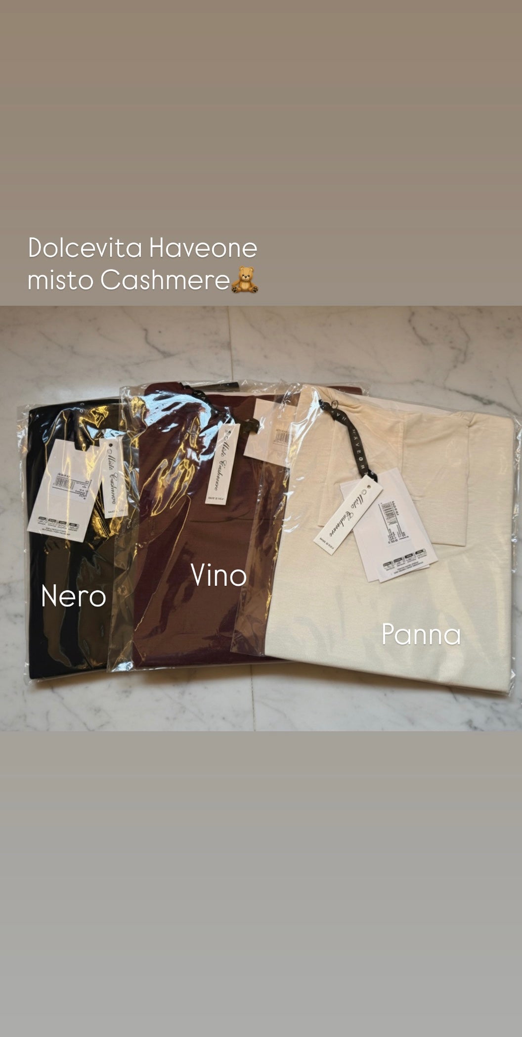 Maglia dolcevita misto cashmere-Haveone