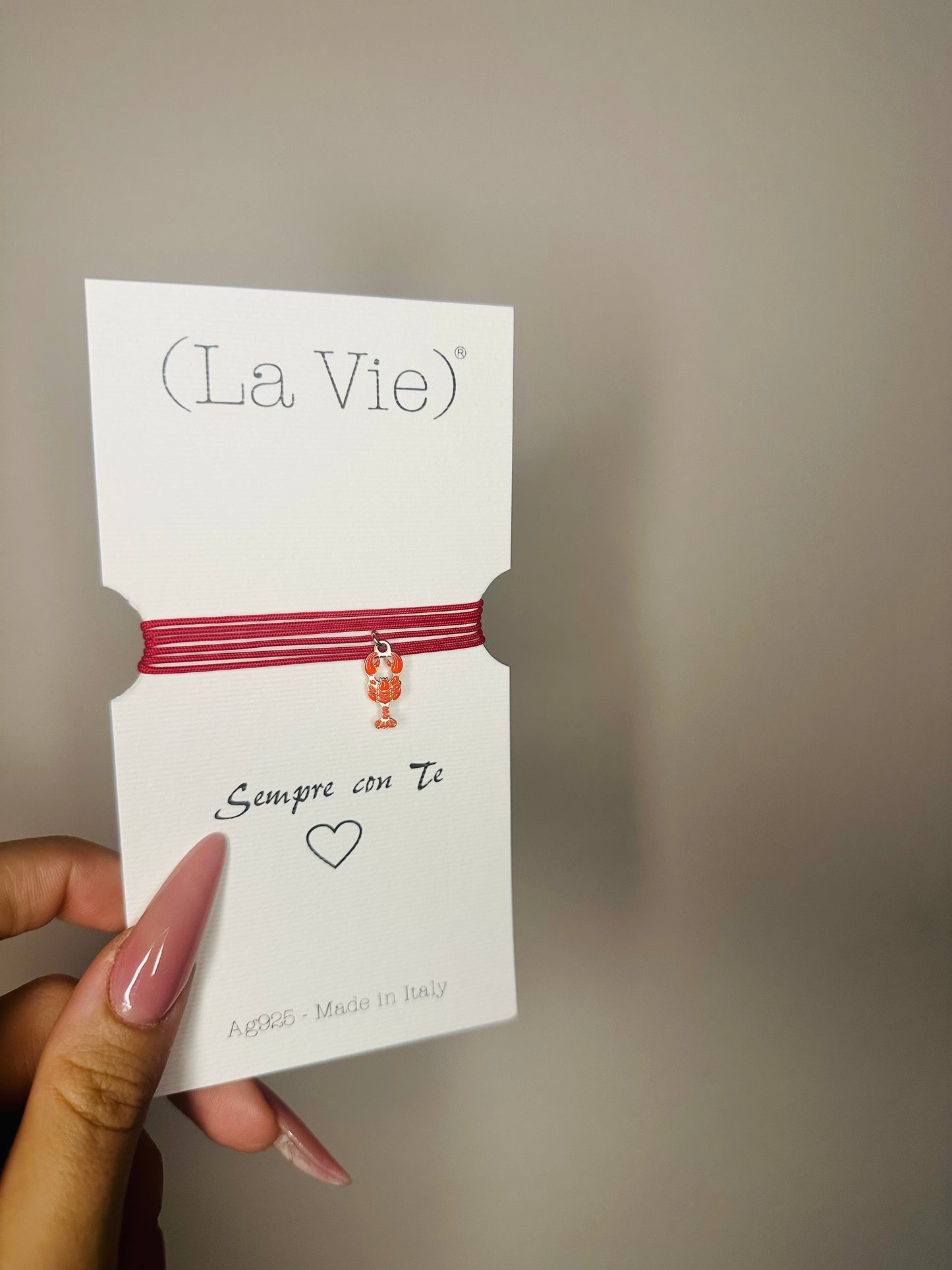 Choker cordino aragosta