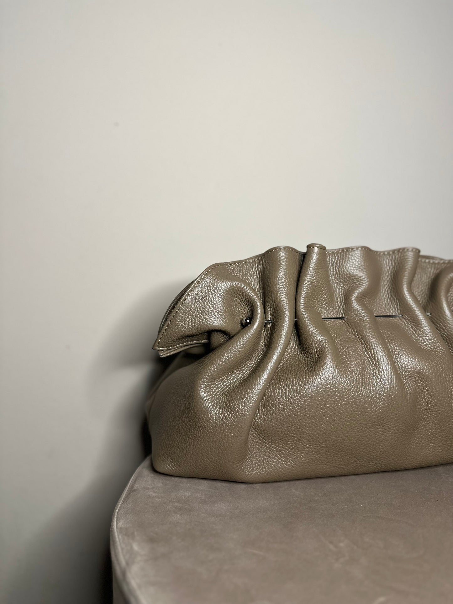 Borsa caramella Taupe