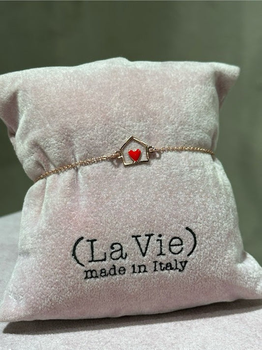 Bracciale casina rossa