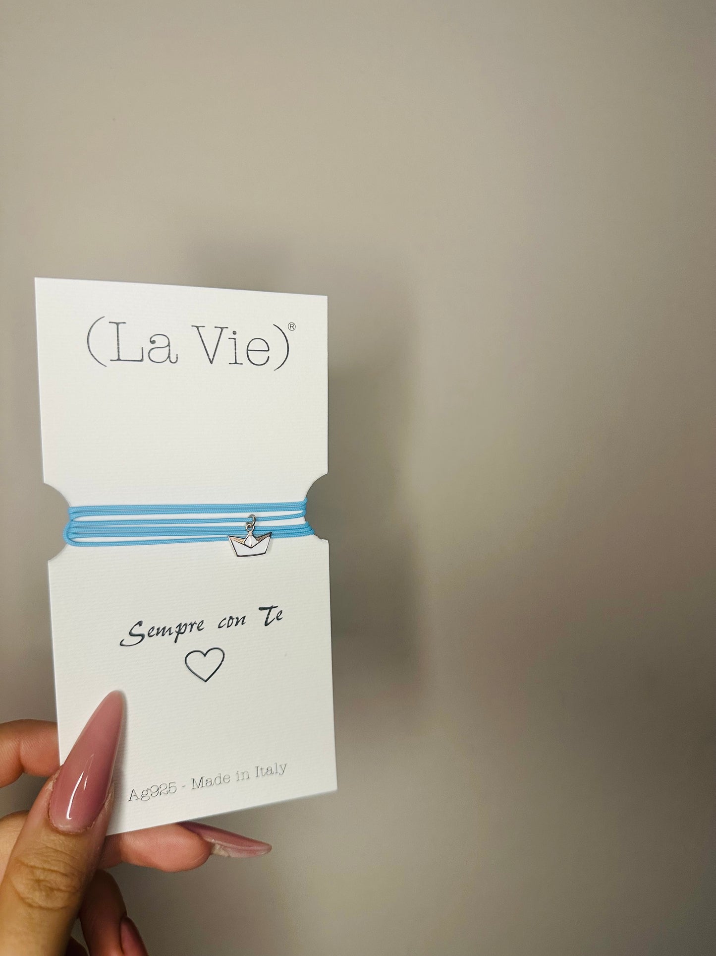 Choker cordino barchetta