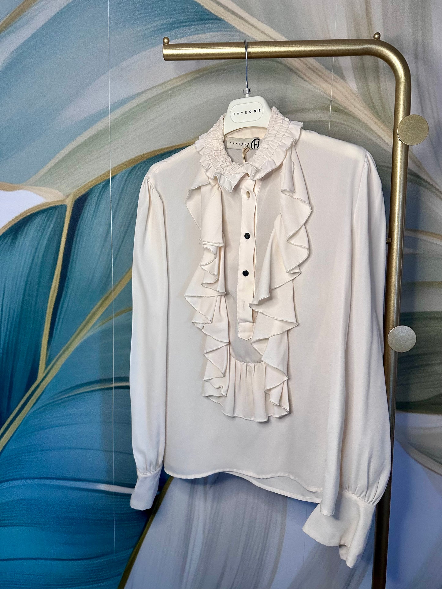 Camicia rouches Haveone