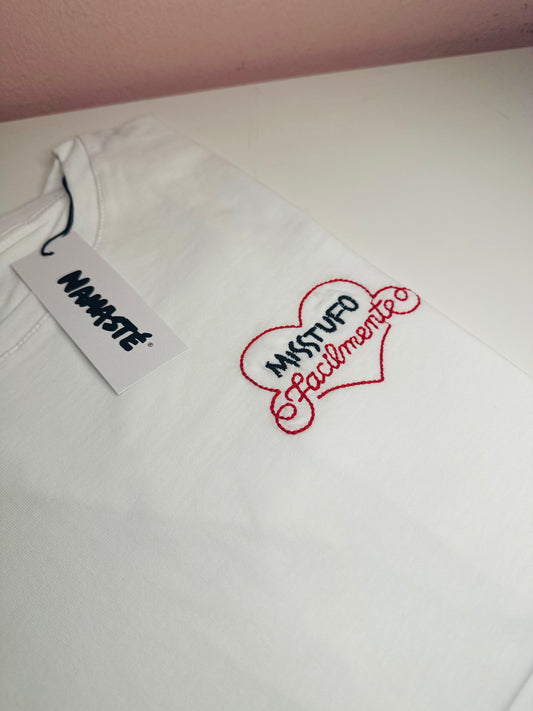 T-shirt ricamo Miss Stufo facilmente