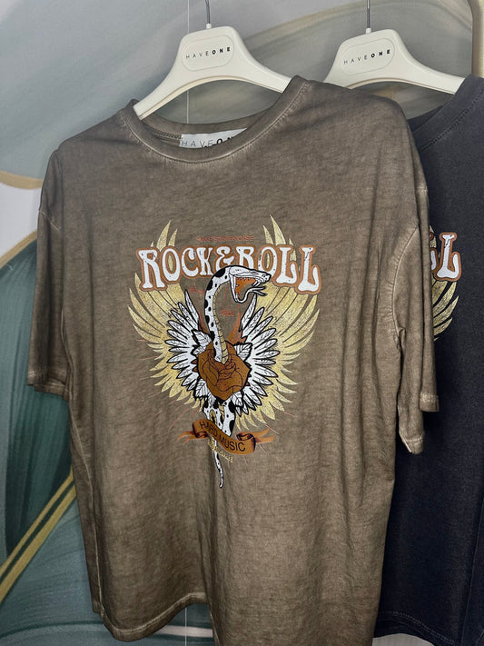 T-shirt over Rock&Roll Haveone