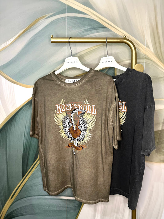 T-shirt over Rock&Roll Haveone