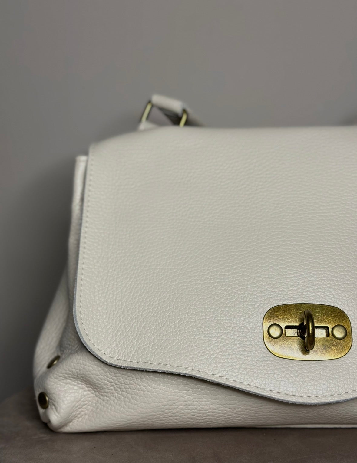 Borsa suede e pelle Diana