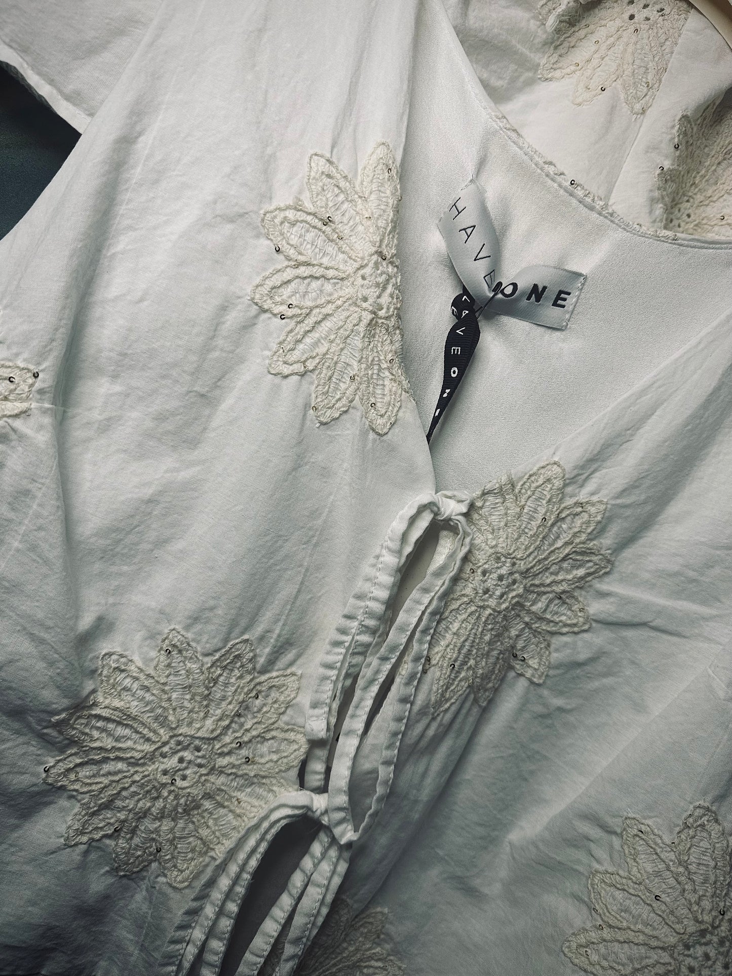 Completo Gilet+pantaloncino pizzo San Gallo HaveOne