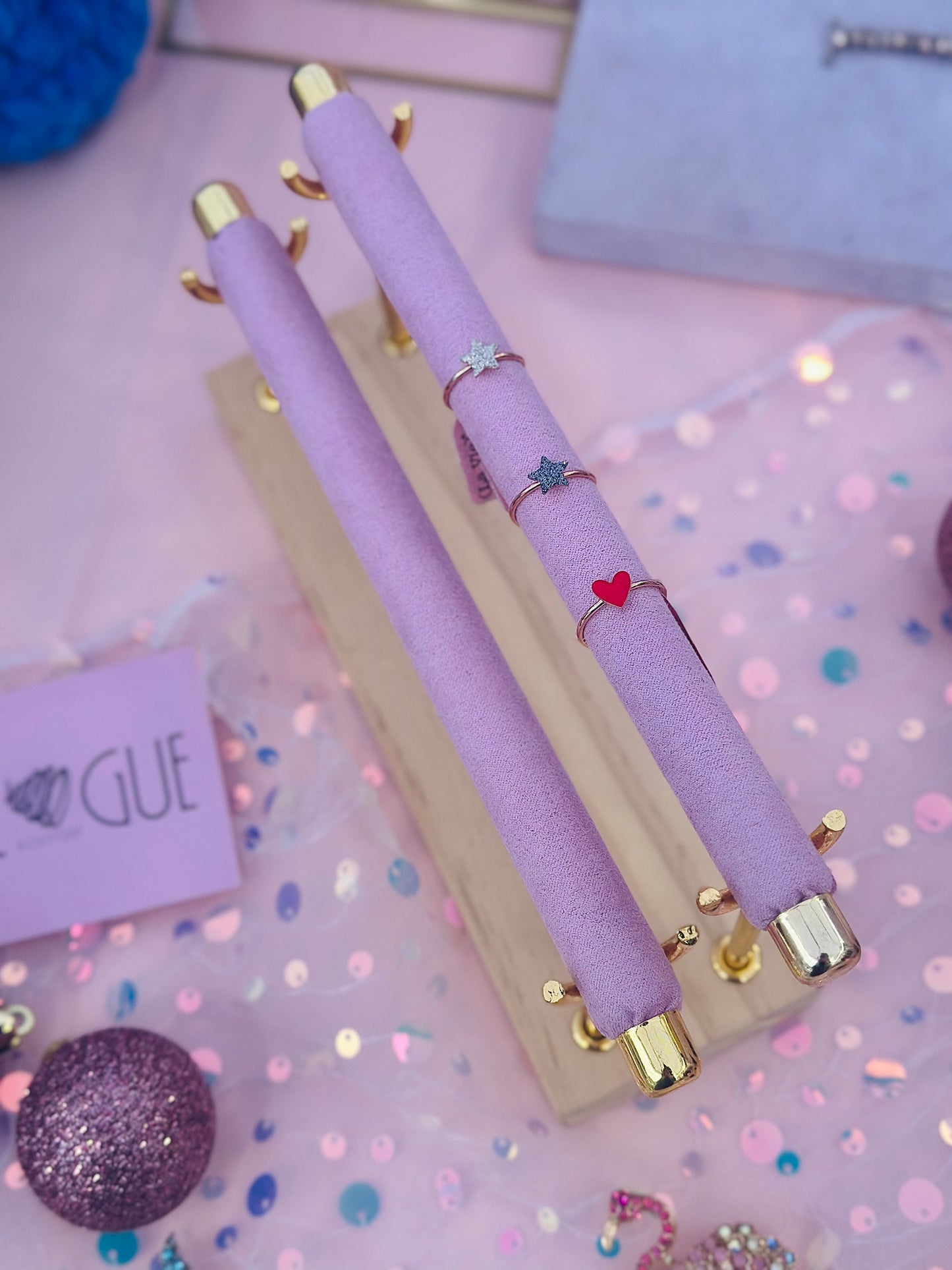 Anelli micro charm regolabili