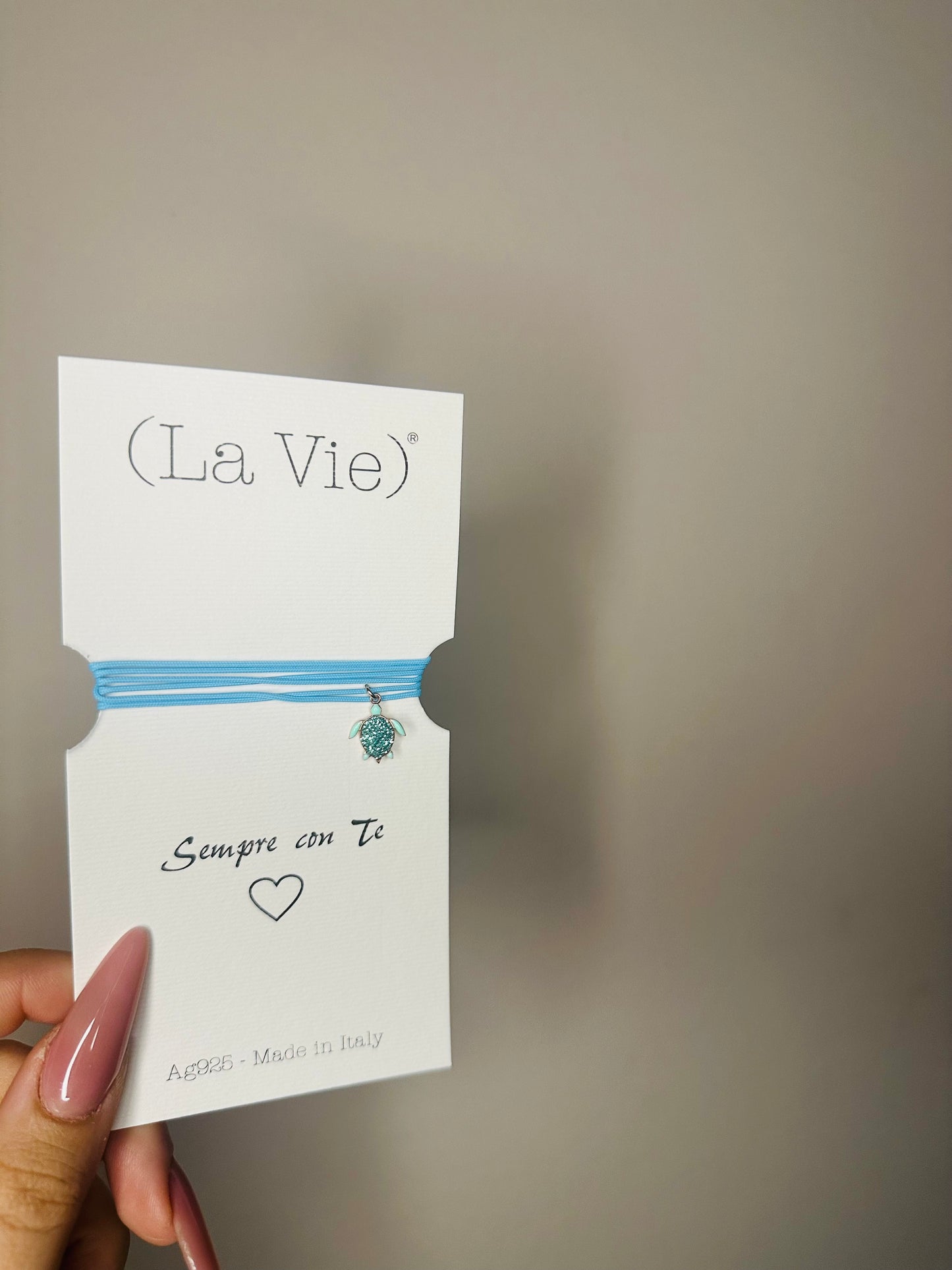 Choker cordino tartaruga