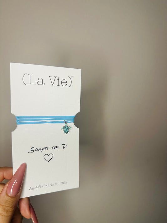 Choker cordino tartaruga