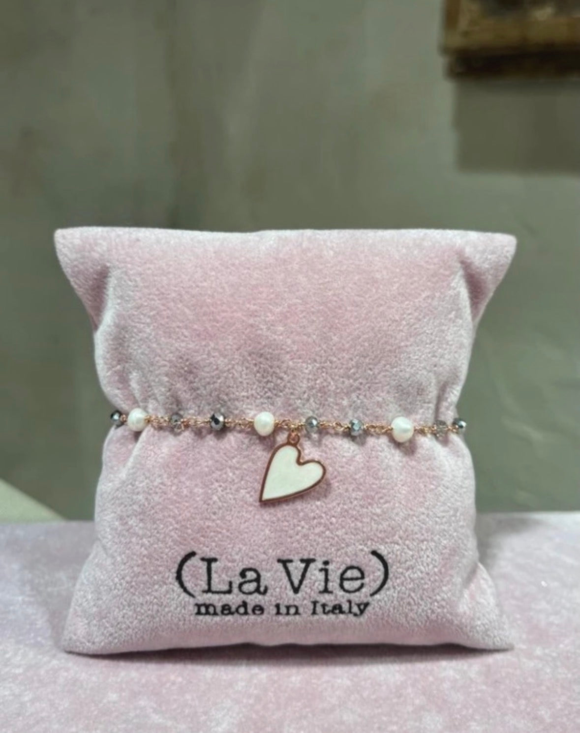 Bracciale pietre cuore