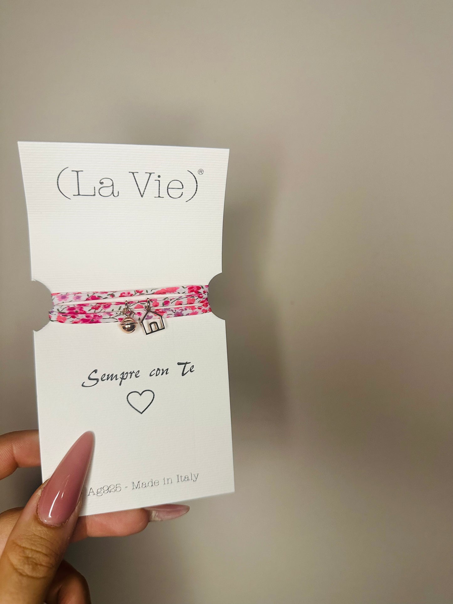 Bracciale liberty casetta