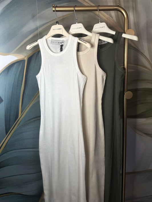 Abito lungo costine HaveOne