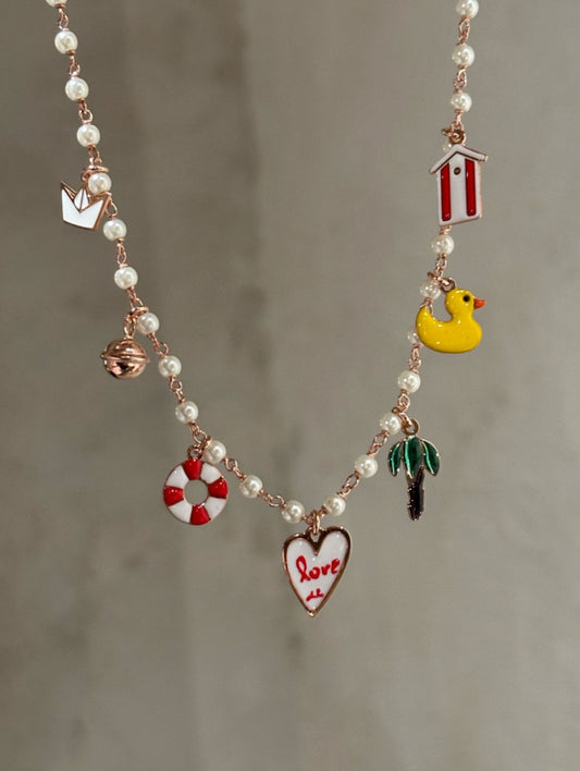 Girocollo rosario Weekend on the Beach