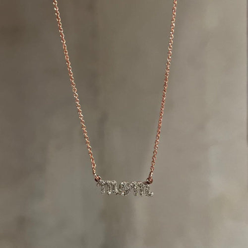 Girocollo Mom glitter sabbia